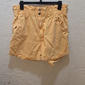 3/$10 H&M High Waist Golden Yellow Shorts